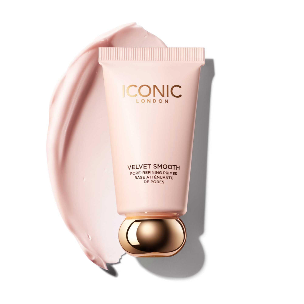 ICONIC LONDON Velvet Smooth Pore-Refining Primer difumina poros para un acabado suave