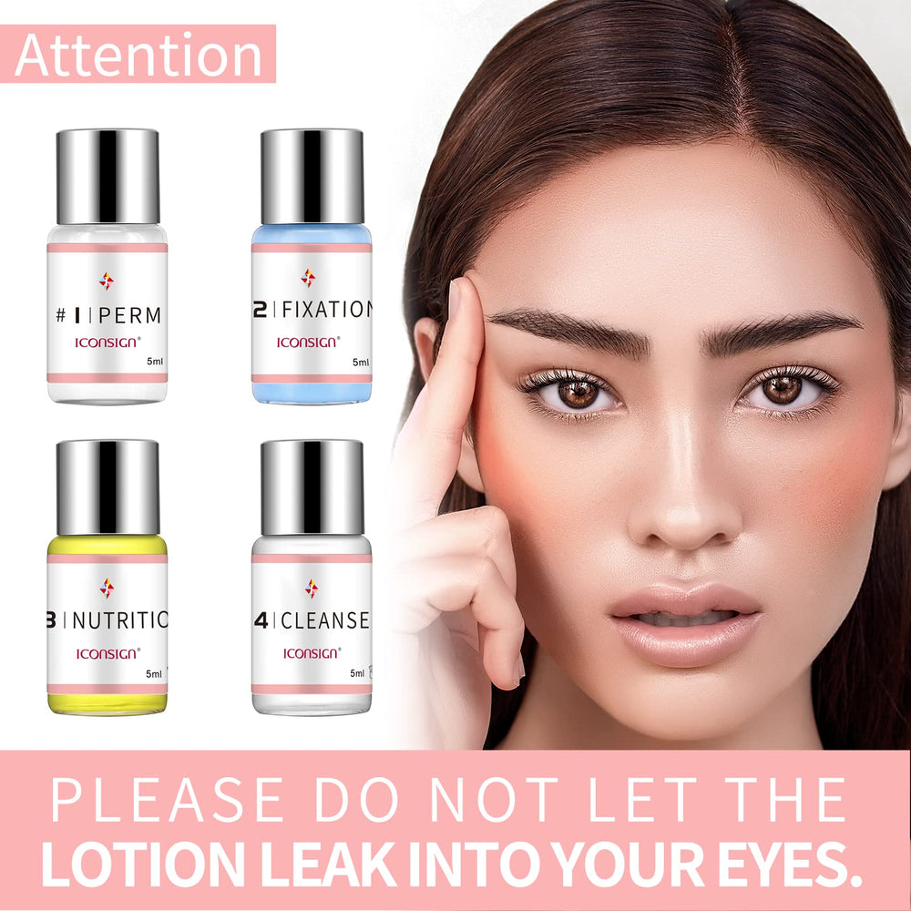 ICONSIGN Lash Lift 2026 — Tenue longue qui peut durer plusieurs semaines.