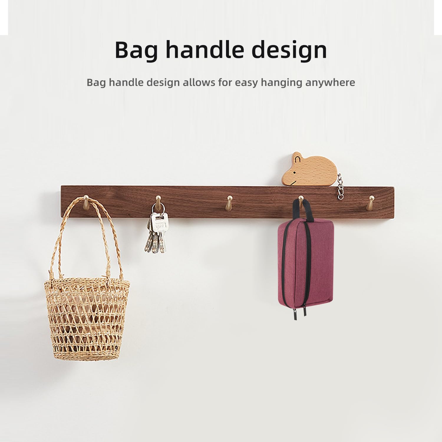 Icramsy bolsa de aseo resistente al agua para viajes y entrenamientos