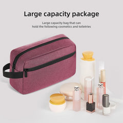 Icramsy bolsa de maquillaje multifuncional para viaje, ofrece espacio amplio para esenciales