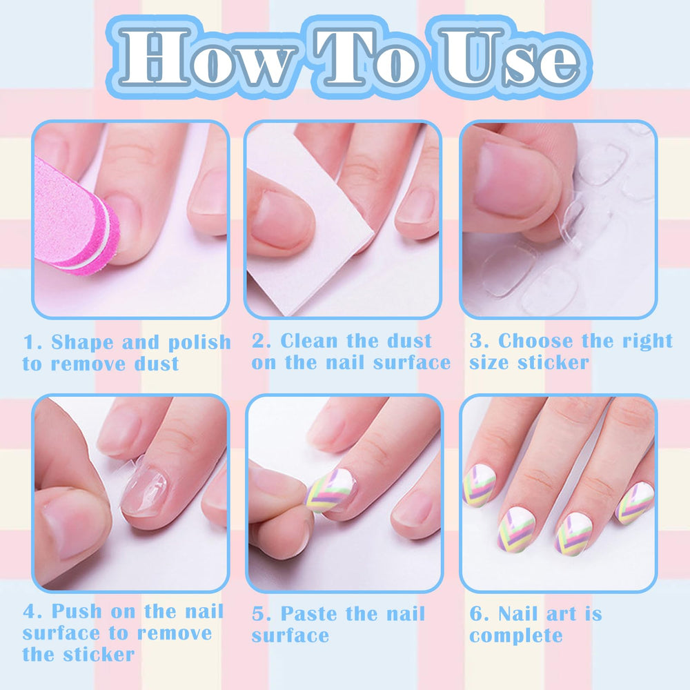 Ideal Swan uñas para niñas para fiestas y manualidades de uñas.