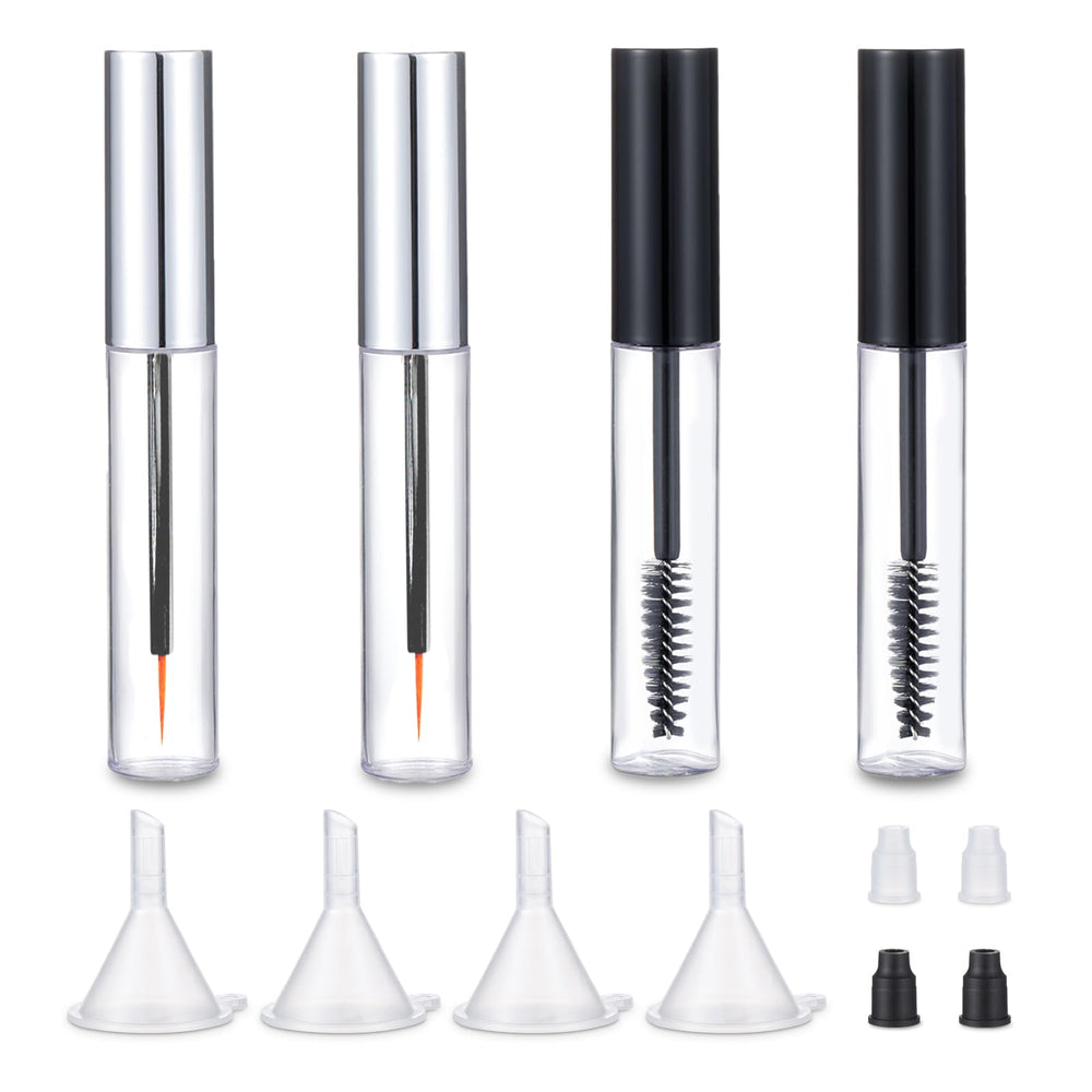 Ideal Swan: tubo de mascara 8ml vacío con aplicador doble para proyectos caseros.