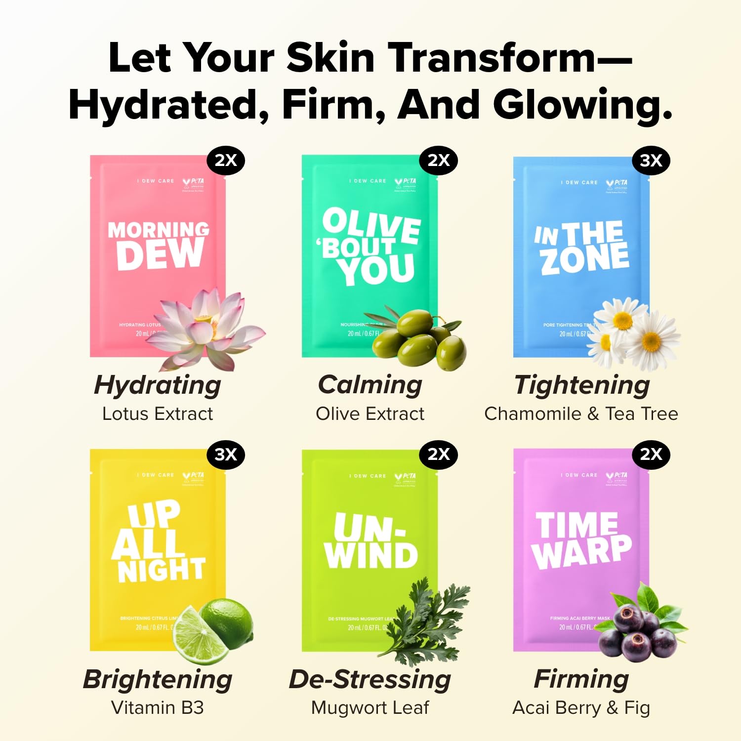 I DEW CARE: mascarilla de bruma matinal para aspecto radiante.