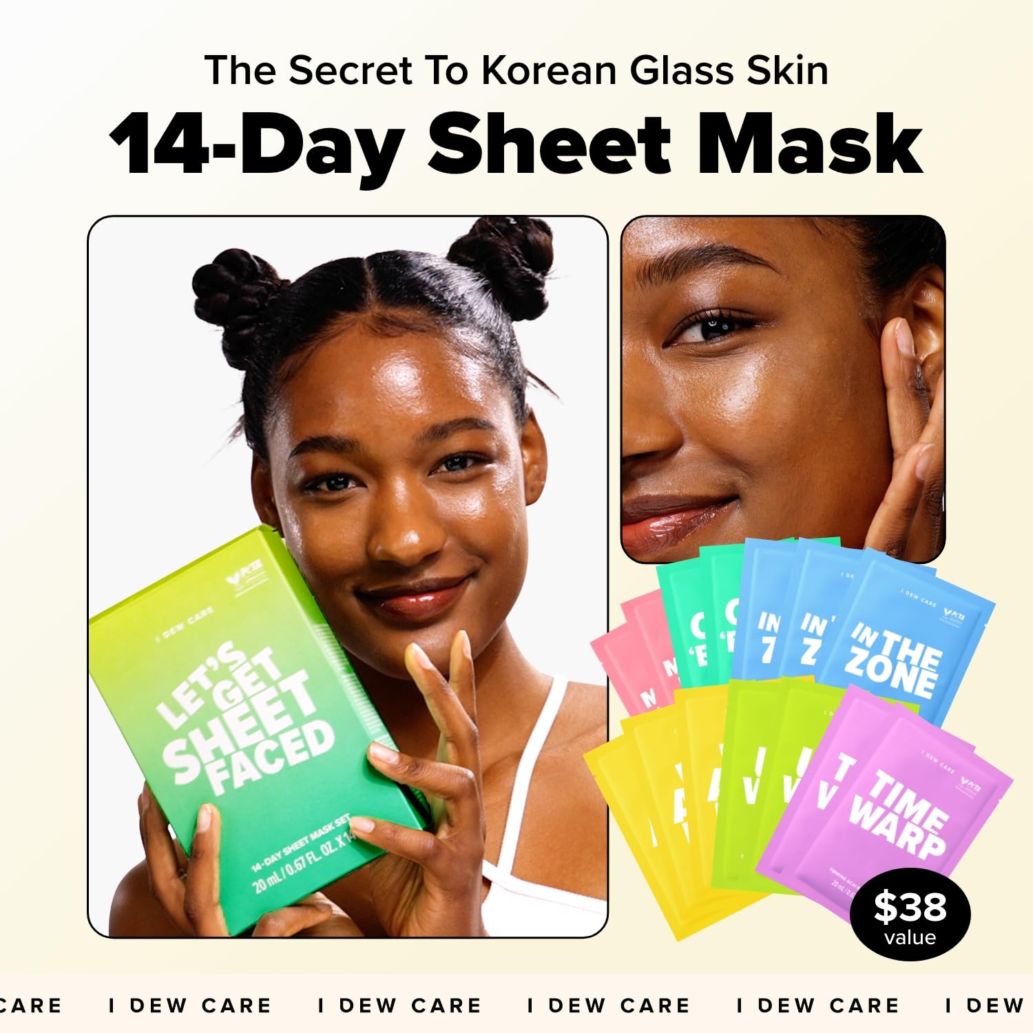 I DEW CARE: mascarilla calmante para piel con poros más finos.