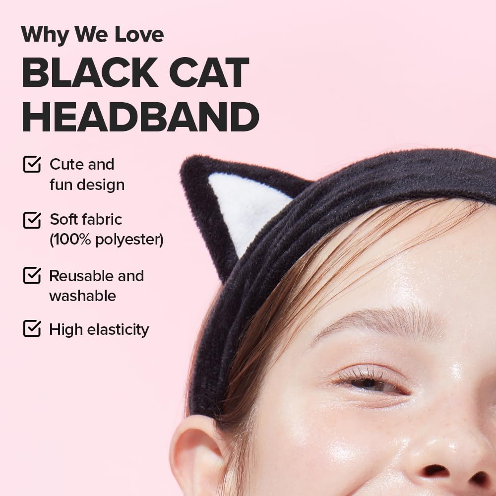 Diadema I DEW CARE para maquillaje evita que el cabello interfiera