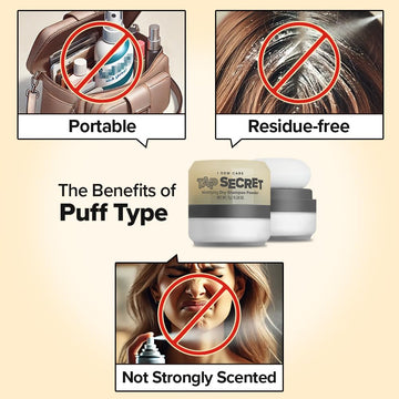 Con Tap Secret recargable, reduce residuos y mantiene el cabello limpio