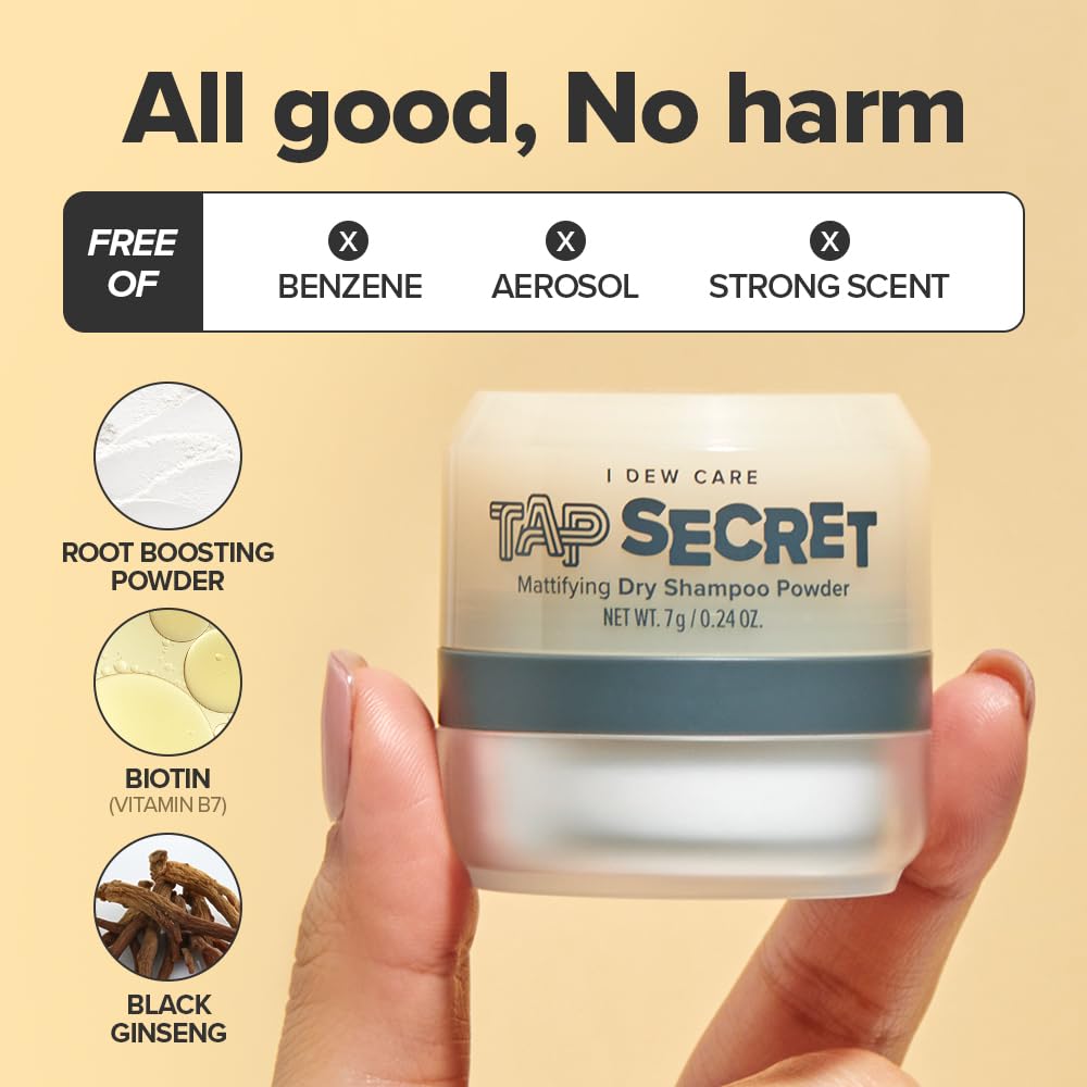 I DEW CARE Tap Secret Fórmula no tóxica apta para todo tipo de cabello