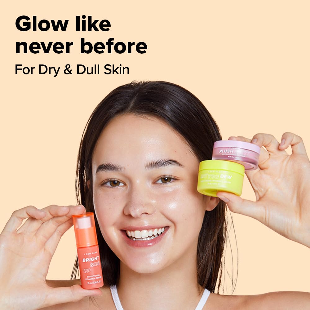 I DEW CARE Vitamin to Glow moisturizer jar: hidratación suave y luminosidad.