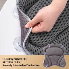 Idle Hippo oreiller bain lavable en machine et séchage rapide.