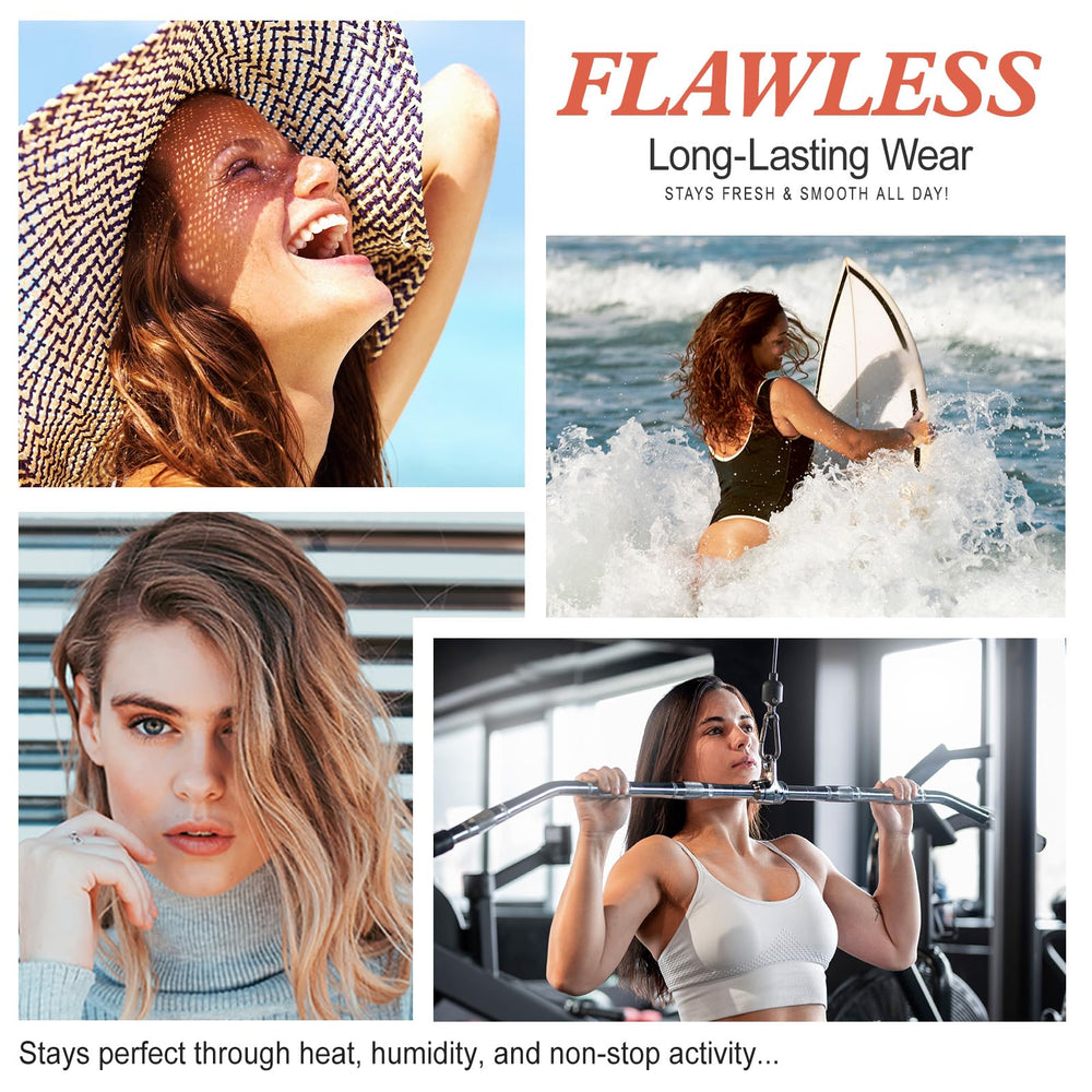 IDUCEN fundacion cobertura suave: se funde con la piel para un look natural.