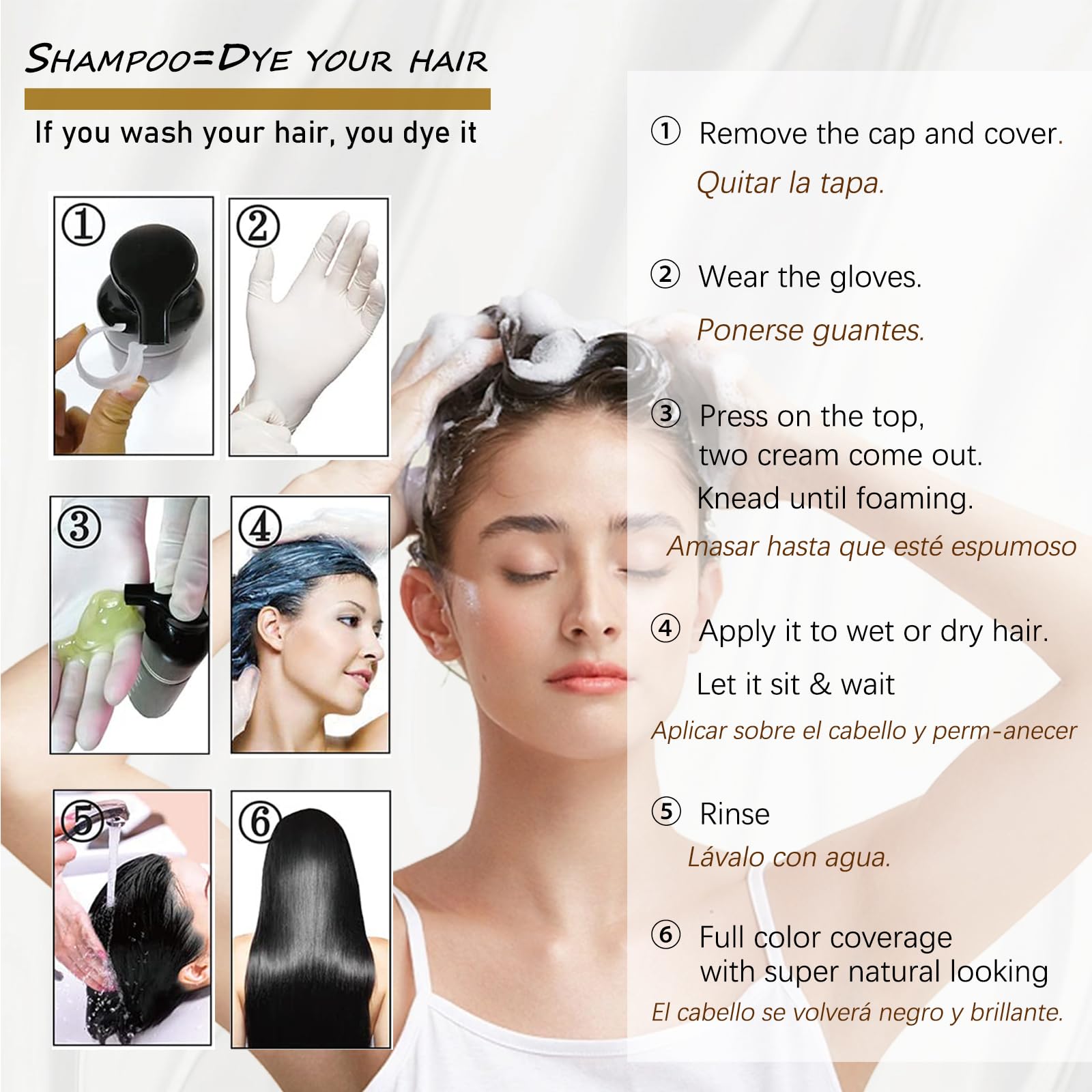 iemokoda ingredientes herbales que nutren mientras colorean el cabello.