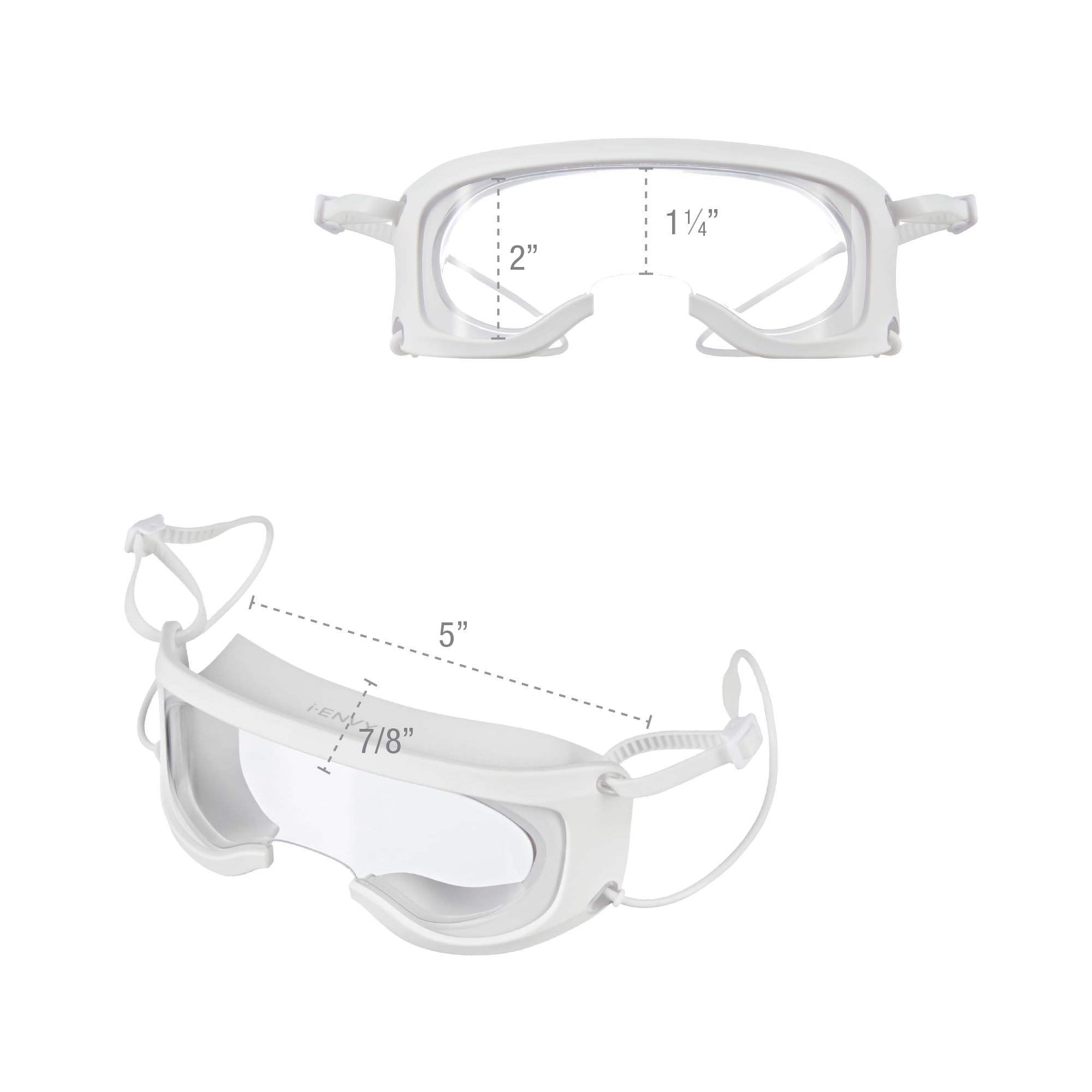 i•ENVY Lash Guard con tecnología anti niebla mantiene la visión clara al lavar