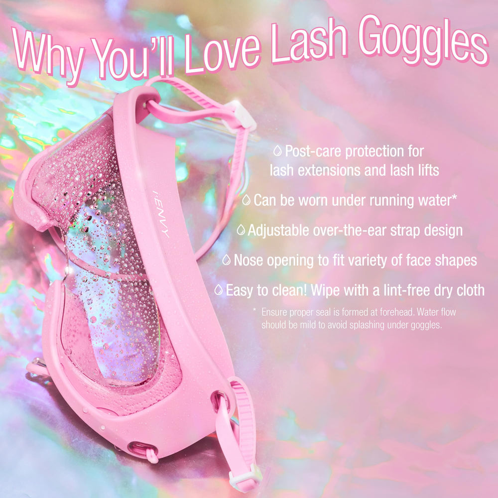 i•ENVY Lash Guard con abertura nasal precisa para un ajuste cómodo