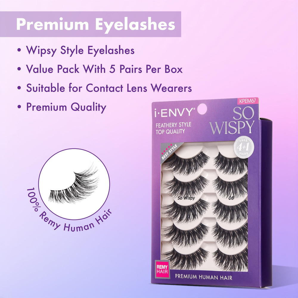 i•ENVY pestañas volumen plumas para definición sin peso