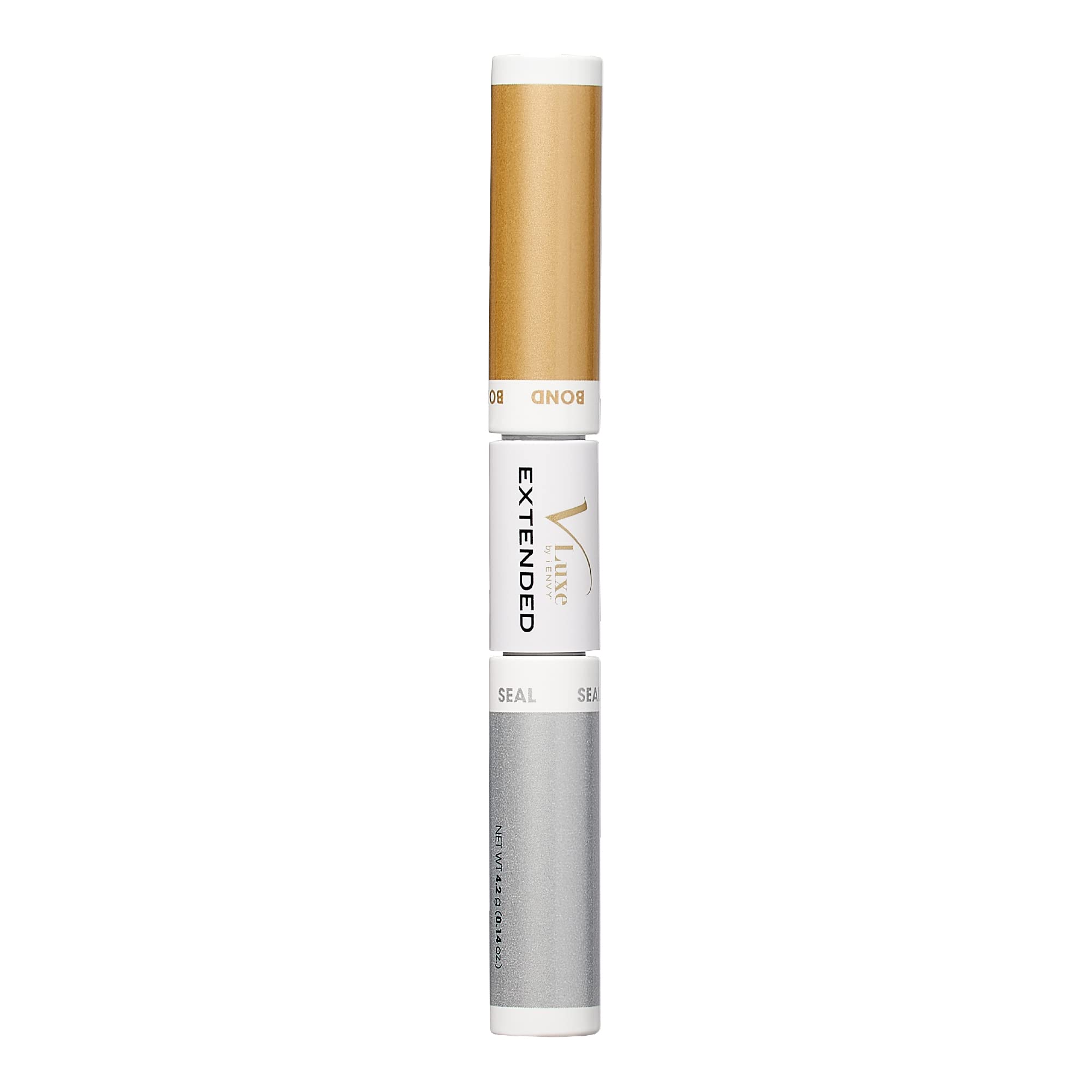 i•ENVY VLuxe Extended lashes applied under natural lashes for a comfortable, natural look.