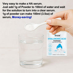 iFEiER proceso de mezcla agua-serum, gel claro listo para usar.