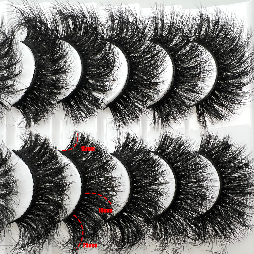 IFSOWDRA pestañas efecto ojo gatuno ligero 20mm para realzar la mirada