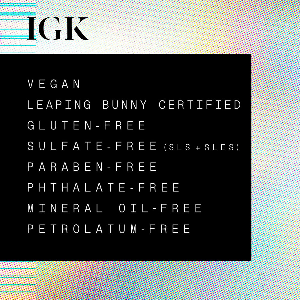 IGK Antisocial Midnight Silk, liberación progresiva repara instantáneamente y nutre durante la noche.