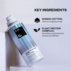 IGK Big Time Mousse: texture légère qui densifie sans alourdir.