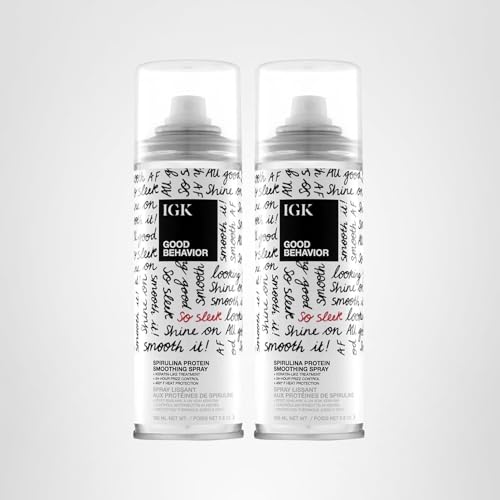 IGK GOOD BEHAVIOR empaque de dos frascos para mayor conveniencia