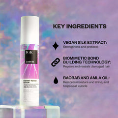 IGK CASH IN serum, sellado de puntas para cabello suave.