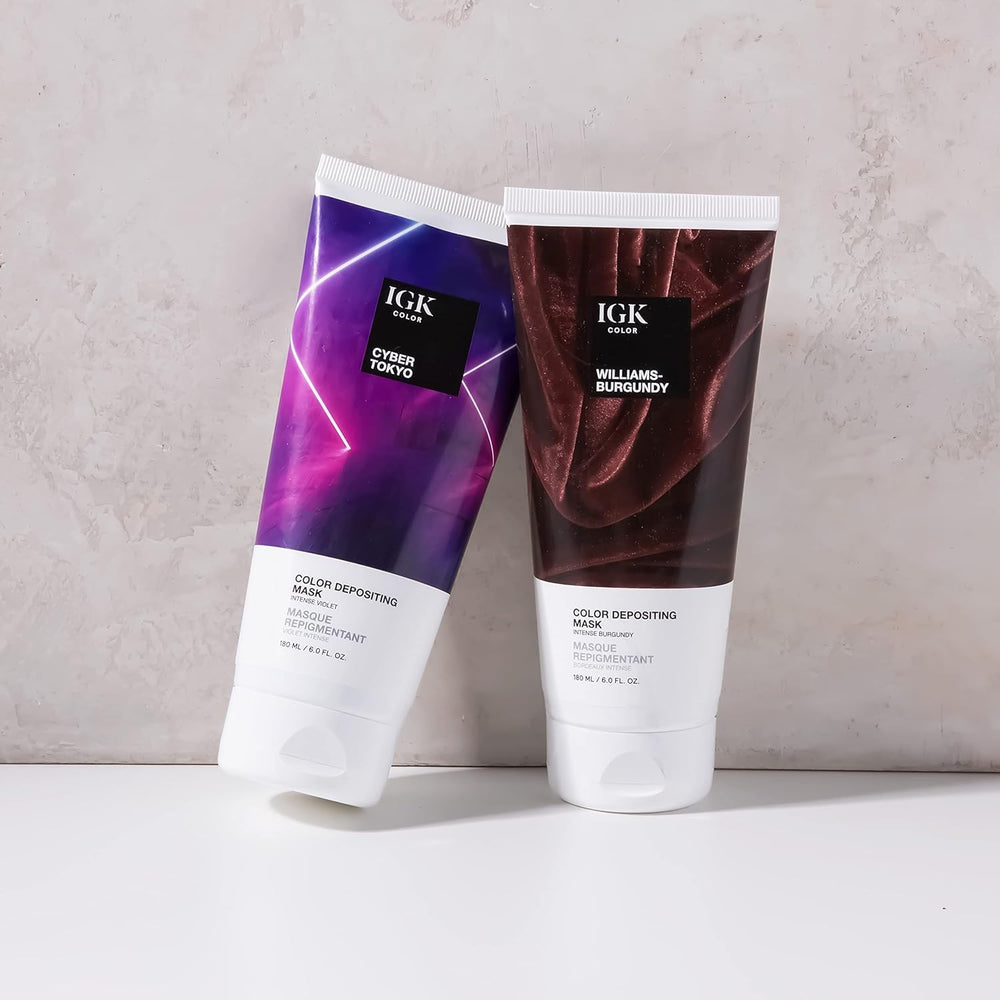 Couleur semi permanente Bordeaux Douce durabilite sur les cheveux