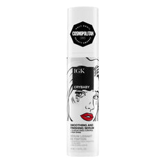 IGK Crybaby sérum-lissant, bouteille élégante, pour un lissage rapide et durable.
