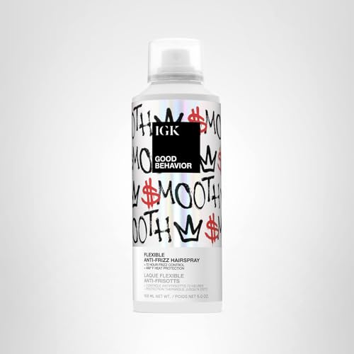 IGK Good Behavior Hairspray acabado suave y manejable