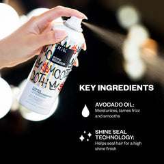IGK Good Behavior Hairspray brinda brillo alto para un aspecto natural