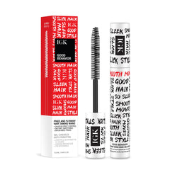 IGK Good Behavior Wand application shows precise control for frizz and flyaways.