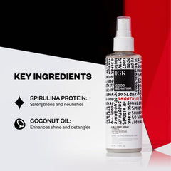 IGK Good Behavior protection thermique pendant le coiffage.