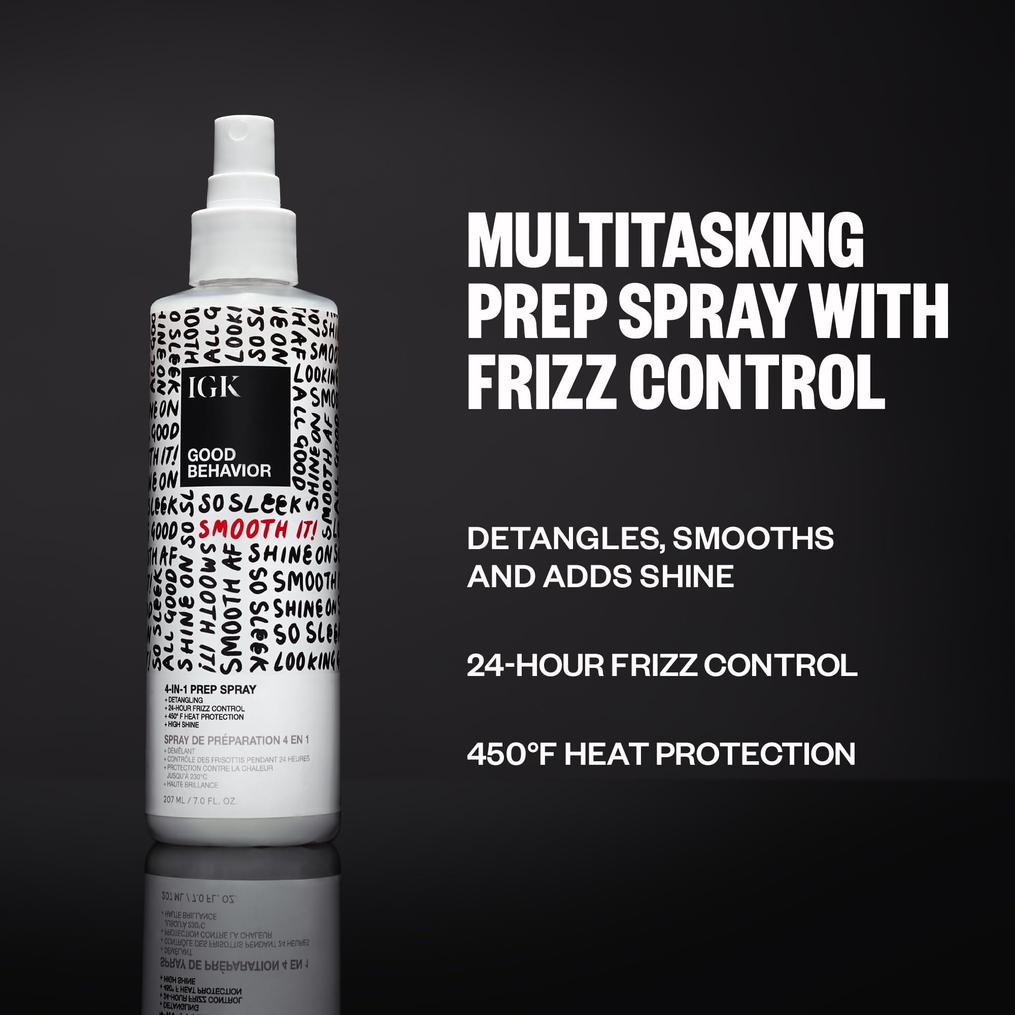 IGK Good Behavior spray-protección calor protege el cabello ante herramientas