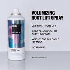 IGK Pick Me Up – effet volume durable sur cheveux