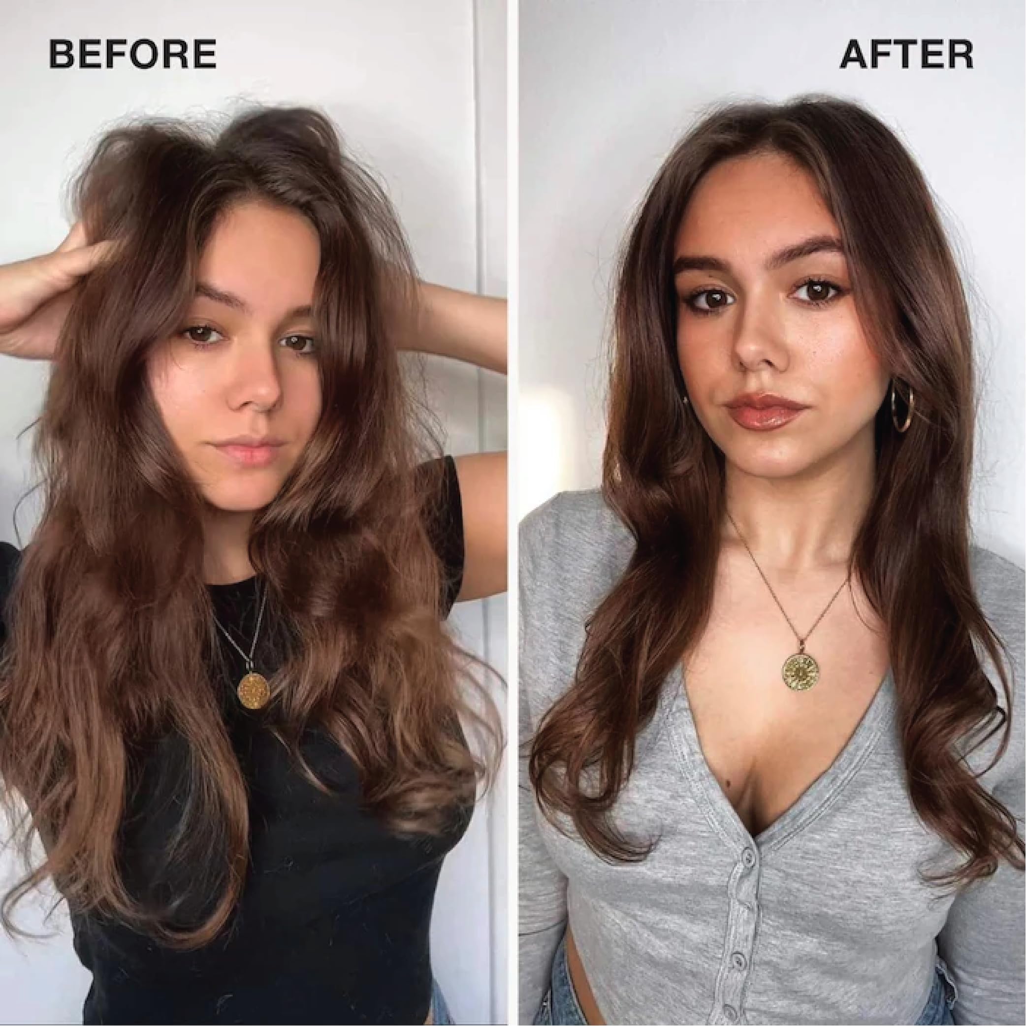 IGK Protección de calor para cabello: ayuda a lograr alisado suave.