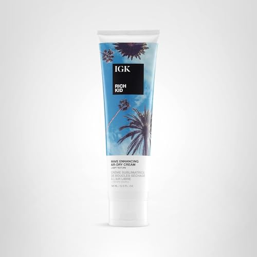 IGK Rich Kid, définition et relief des cheveux après utilisation.