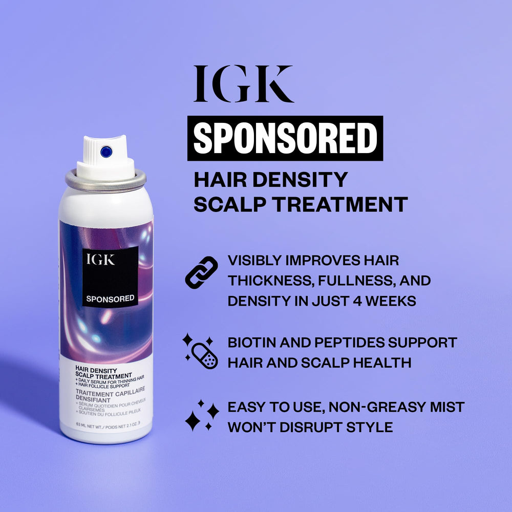 IGK sérum cuir chevelu brume – utilisation rapide sans gâchis