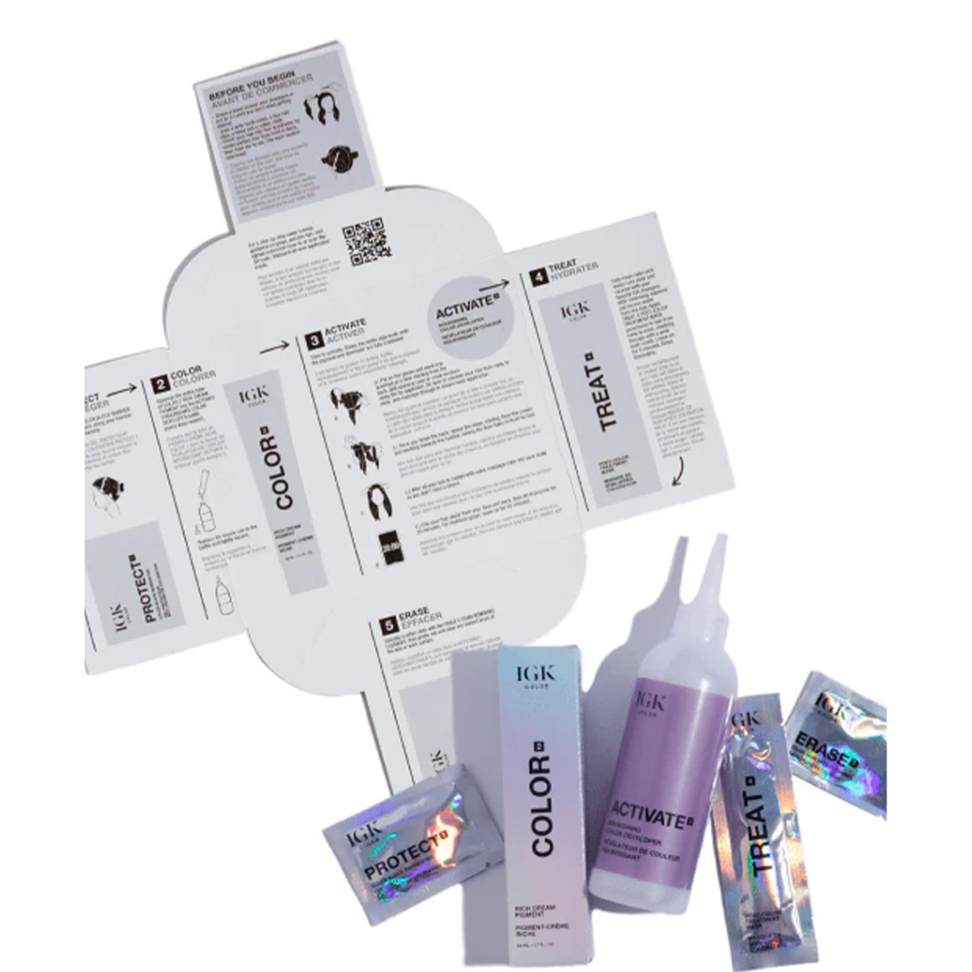 IGK Squalane Orchid Bamboo : soin nourrissant qui soutient l’hydratation des cheveux colorés.