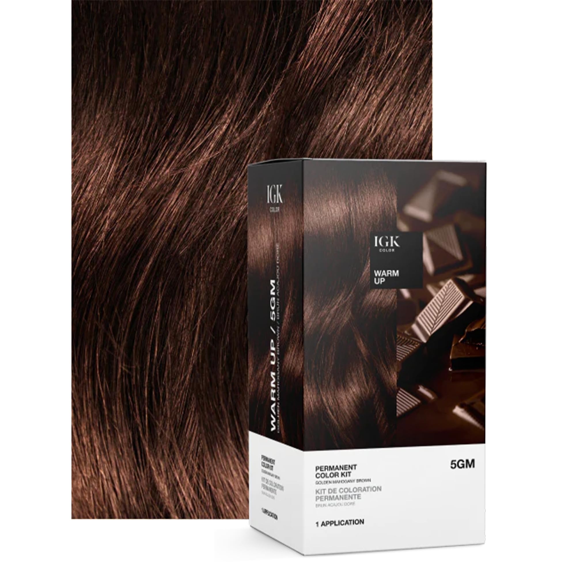 IGK Tinte Permanente Kit Contenido: todo lo necesario para coloración profesional en casa.
