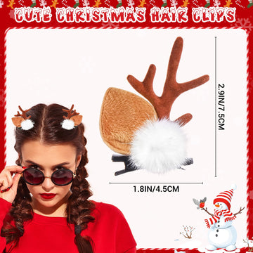 IHESPABLD clips ciervo de alta calidad para cabello cómodo.
