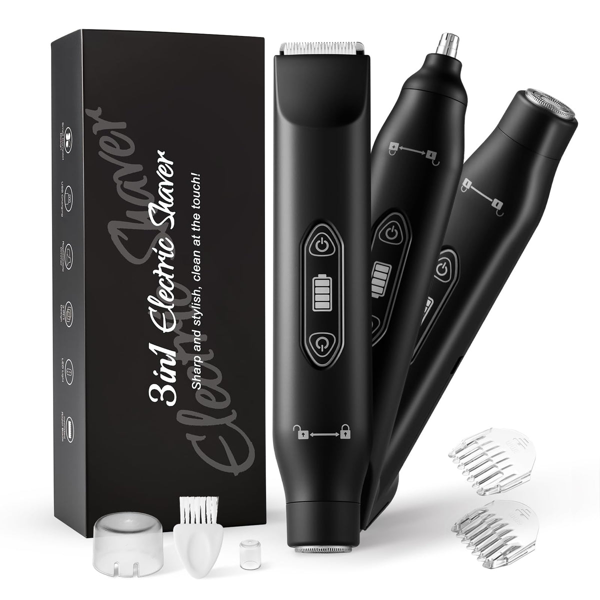 La cortadora corporal de IHOWIN ofrece afeitado suave para el torso y extremidades.