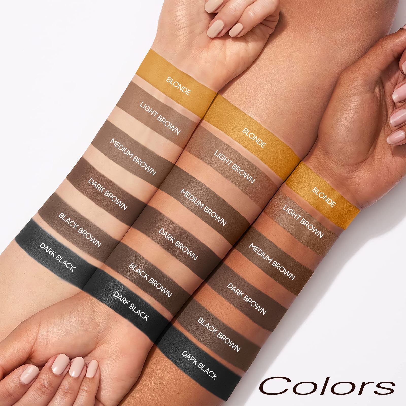 Ihrlpxkc cejas volumen molde para un acabado denso y natural