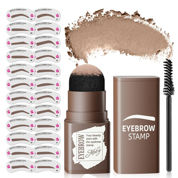 Ihrlpxkc kit cejas sello y plantillas para definir cejas con precisión.