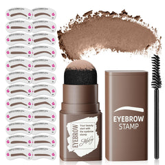 Ihrlpxkc kit sello cejas con 24 estilos para definición duradera