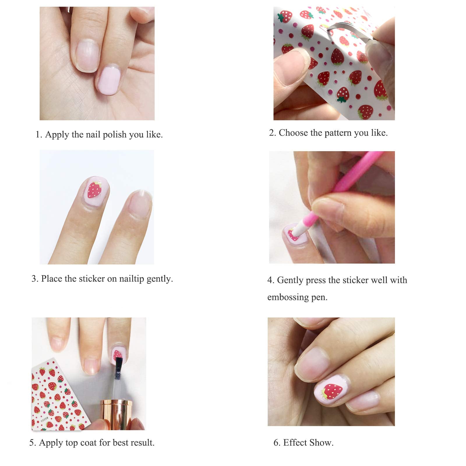 IHUKEIT detalles-botanicos para manicura chic y duradera