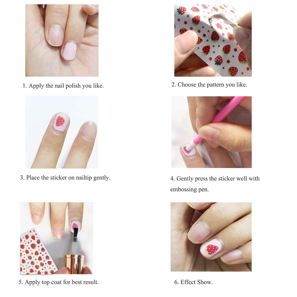 IHUKEIT detalles-botanicos para manicura chic y duradera