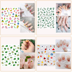 IHUKEIT pegatinas para uñas: corazones para un look romántico diario