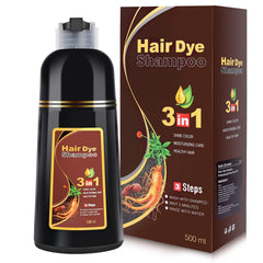 IIIMEIDU: botella de champú colorante con fórmula herbal para nutrir.