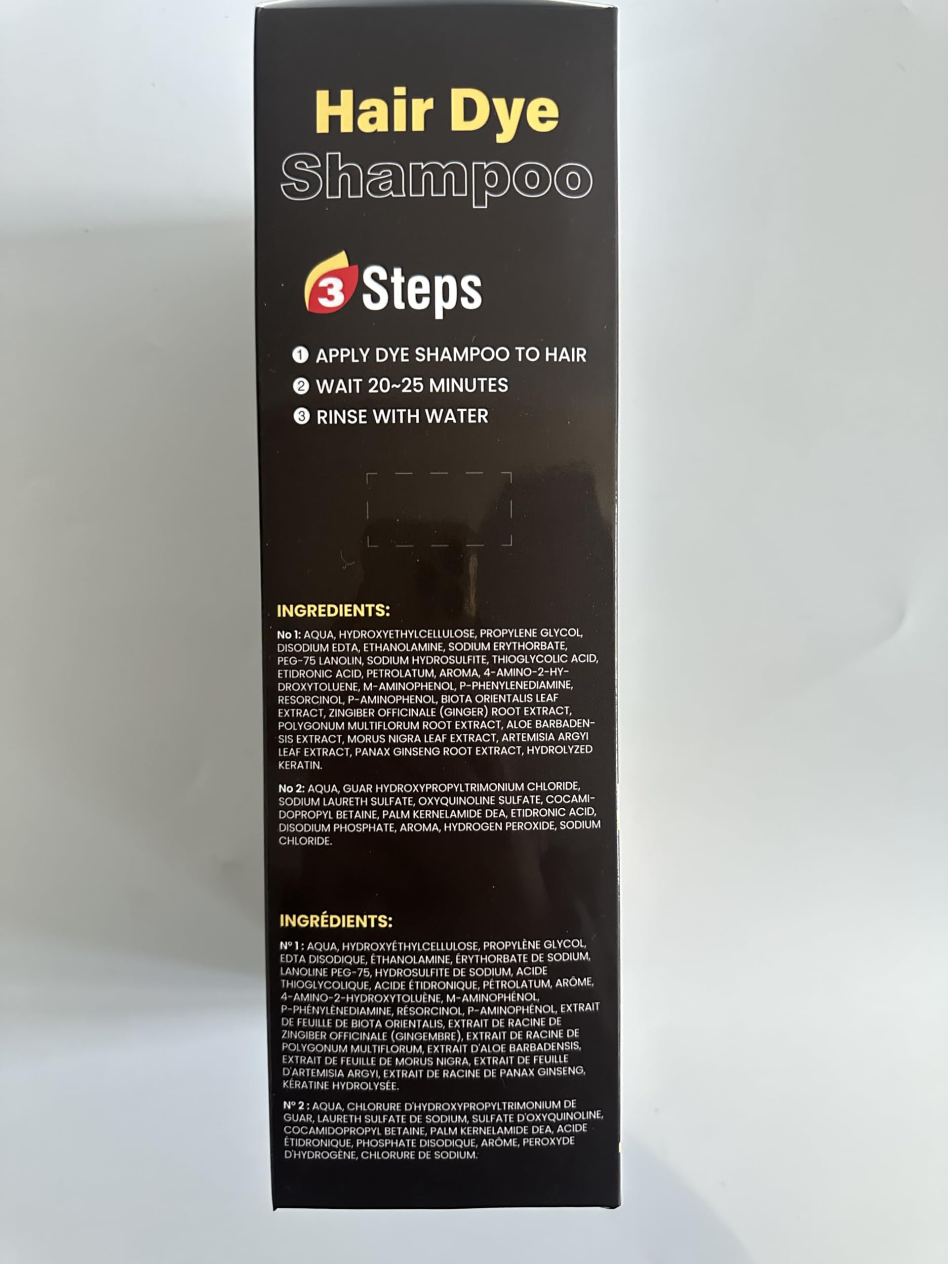 IIIMEIDU uso-casa-3en1: shampoo, acondicionador y tinte en uno.