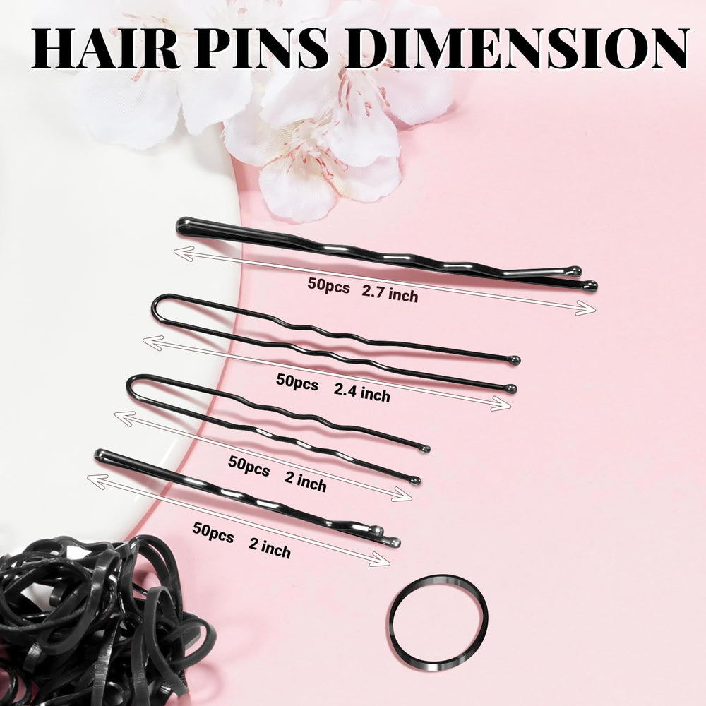 IKOCO Bobby pins variety size ideal for updos and braids