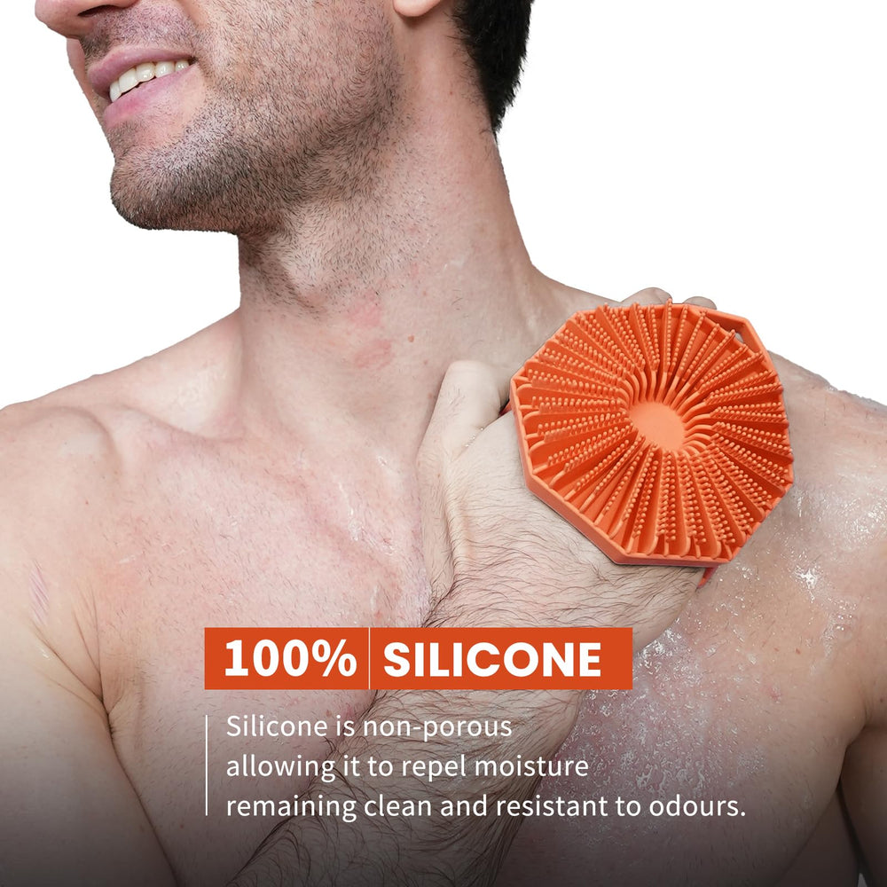 iTokGok cepillo silicona lado suave para limpieza diaria y piel suave